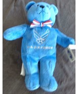 Patriotic Plush Air Force Bear - VGC - GREAT COLLECTIBLE BEAR - PATRIOTI... - £9.28 GBP