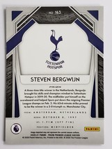 2020 - 2021 Steven Bergwijn Panini Prizm Premier League Soccer # 163 Silver - £10.22 GBP