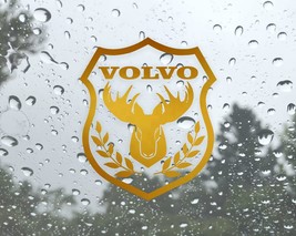 Fits for Volvo car shield moose decal sticker left right exterior sticker - £4.79 GBP