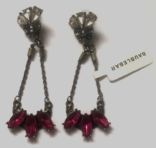 New with tag BAUBLEBAR Faux Stone Drop Dangle Chandelier Statement Stud Earrings - £27.28 GBP
