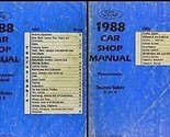 1988 Ford Toro &amp; Mercury Sable Servizio Negozio Repair Officina Manuale ... - $9.99