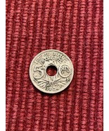 1924 France French Coin Liberte Egalite Fraternite 5 CMES CENTIMES. - $4.43 CAD