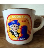 Vintage Boy Scouts of America Mug Cup National Jamboree 1981 Virginia Se... - €8,11 EUR