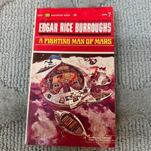 A Fighting Man Of Mars Paperback Book by Edgar Rice Burroughs Ballantine 1964 - £9.58 GBP
