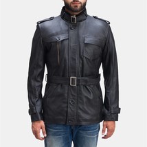Hunter Black Leather Jacket - £122.55 GBP