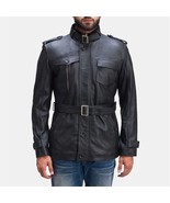 Hunter Black Leather Jacket - $212.43 CAD