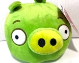 Angry Bird Plush Toy. Green Pig. 6 inches. Soft. NWT. Official - £14.21 GBP