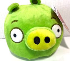 Angry Bird Plush Toy. Green Pig. 6 inches. Soft. NWT. Official - $17.63