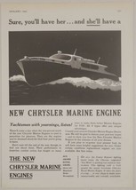 1945 Print Ad New Chrysler Marine Engines Sea Mule WW2 Navy Fighting - $19.78