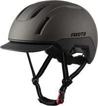 Favoto Adult Bike Helmet With Removable Visor - Lightweight Bicycle Helm... - $45.70