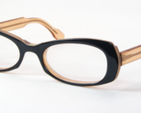 VIC 28-2990/328 Black /Light Brown UNIQUE RARE EYEGLASSES GLASSES 46-16-... - $115.83