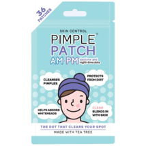 Skin Control Pimple Patches AM &amp; PM Daytime and Night time dots 36 Patches - $74.94