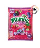 12 Bags | Storck Mamba BerryTasty Assorted Flavor Fruit Chews | 3.52oz - $29.46