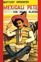 Battery Operated Mexicali Pete; The Drum Player - Art Print - £17.25 GBP+