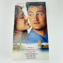 Sealed VHS Fools Rush In Matthew Perry Salma Hayek Brand NEW Comedy - £31.55 GBP