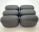 Sony WF-LS900N/B Wireless Charging Cases Black #20 - LOT of SIX (6) - FO... - £45.94 GBP