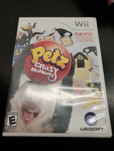 Ubisoft Petz Crazy Monkeyz Wii Game - CIB - $7.11