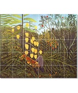Jean-Jacques Rousseau Poster Art Painting Ceramic Tile Mural BTZ23064 - $410.31 CAD+