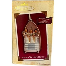 Hallmark Keepsake Angels We Have Heard 2003 Christmas Tree Ornament In Box - £8.88 GBP