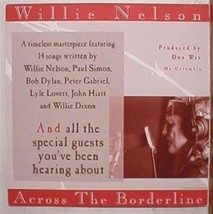 Willie Nelson Poster Flat Across The Borderline - $8.96