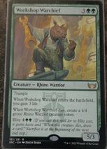 Workshop Warchief [SNC - 165] Magic: The Gathering Normal Trading Card - $0.99