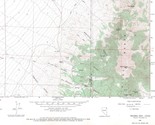 Tecoma, Nevada-Utah 1967 Vintage USGS Topo Map 7.5 Quadrangle Topographic - £19.23 GBP