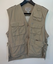 VTG Weekender Safari Vest Photographer Hunting Utility Adventure Mens 2XL - $470.41 MXN