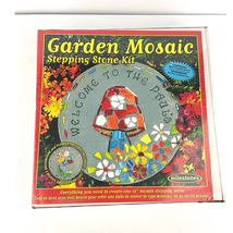 Garden Mosaic Stepping Stone Kit NEW Milestones Creates One 12&quot; Stepping Stone - £14.14 GBP
