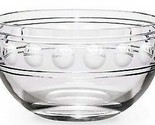 Kate Spade New York Pickney Street Crystal Bowl 7.75"W Peony Concave Cir... - $69.20