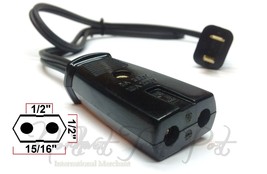 Replacement Power Cord for Superlectric Grill-Waffler Waffle Maker Iron No 136T - £19.94 GBP