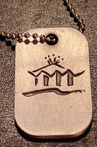 All For One And One For all Dog Tag Style Pendant Necklace - $11.99