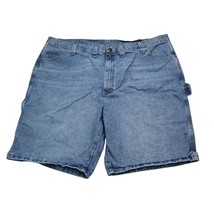 Wrangler Shorts Mens 46 Blue Carpenter Jean Pockets Work Denim Outdoor C... - £15.67 GBP