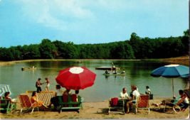 Mt Pocono PA- Pennsylvania, Mount Airy Lodge, Lake, Vintage Postcard (B5) - £4.31 GBP