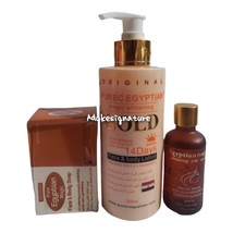 Pure egyptian magic whitening lotion, serum and soap - £53.88 GBP