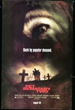 PET SEMATARY 2 Original Trimmed Paper Movie Advertisement 1992 Anthony Edwards - £9.30 GBP