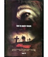 PET SEMATARY 2 Original Trimmed Paper Movie Advertisement 1992 Anthony E... - $16.21 CAD