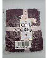 Victoria&#39;s Secret Burgundy Glow Waffle Knit Tee &amp; Pants Lounge Medium NE... - $76.36 CAD