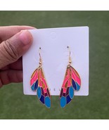 Butterfly Earrings, Fairy earrings, Fairycore Fairy wing earrings, Birth... - $13.99