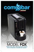 Comobar Model Fox Espresso Machine By Panafe ( Case Of 100 Pods Included ) - £195.55 GBP