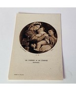 Holy prayer card vtg paper ephemera Catholic Christian France 1930s St J... - £13.44 GBP
