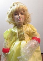 DANBURY MINT  Porcelain Doll  10&quot; STORYBOOK  &quot;CINDERELLA&quot; - $25.20