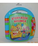 Fisher PrIce Story Book Rhymes Musical Book Lights and 6 Songs Blue - €13,09 EUR
