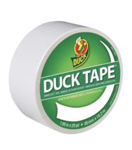 Duck Tape Branded Duct Tape, White, 1.88&quot; X 20 Yards - £6.39 GBP