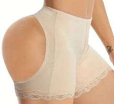 Buttlifting Shapewear Lace Firm Control Boyshort Open Shorts Tummy Compression   - £15.97 GBP