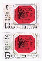 Stamps Guyana World&#39;s Rarest Stamp Commemorative Set - £1.74 GBP