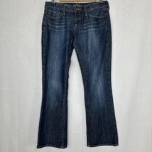 Lucky Brand Womens Blue Dark Wash Lola Boot Cut Denim Jeans Size 8/29 - £19.75 GBP