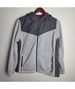 New Balance Gray Sweater Fleece Zip Jacket SIZE  XL - $645.41 MXN