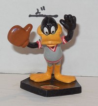 Vintage 1990 Applause Warner Brothers Daffy Duck Cincinnati Reds PVC Figure VHTF - $24.98