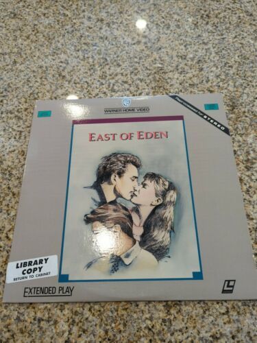 &quot;East of Eden&quot; Warner Home Video Laserdisc LD - Julie Harris &amp; James Dean - $4.94