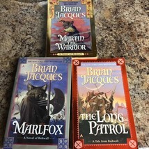 Redwall by Brian Jacques Mass Market Paperbacks Lot of 3 - £11.68 GBP